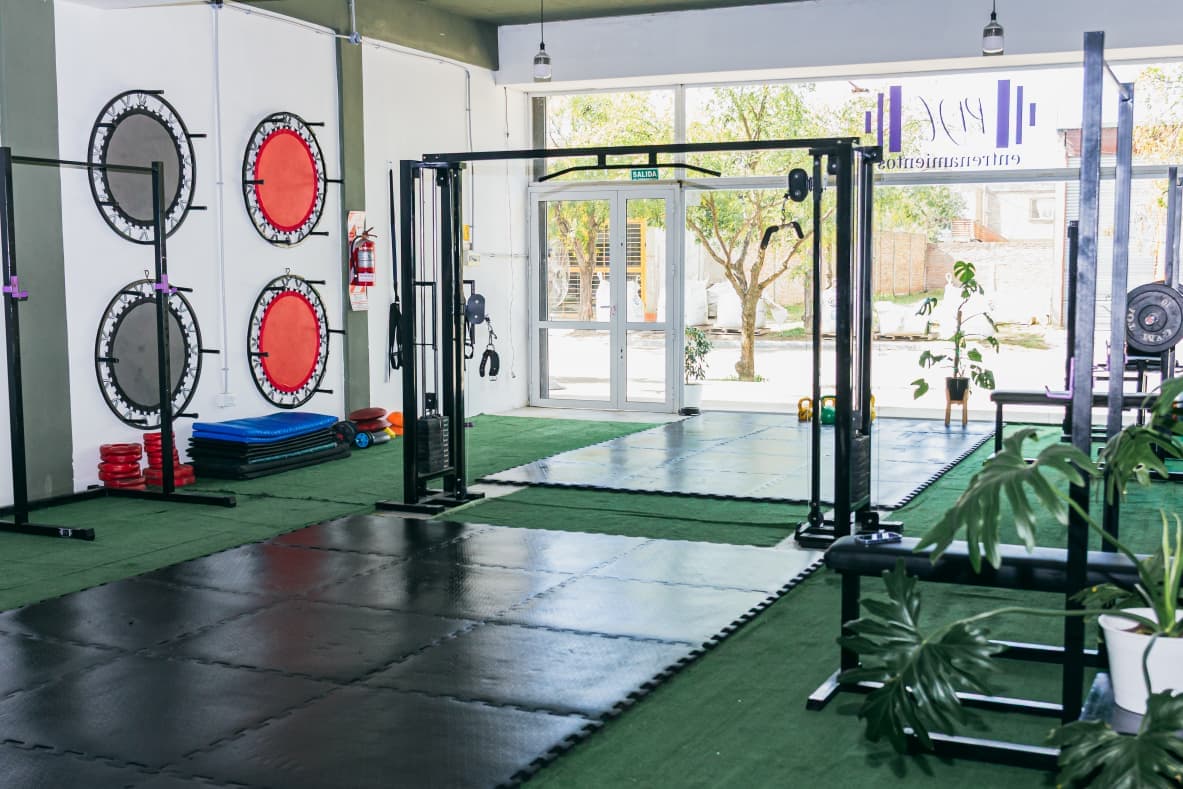 Vista del gimnasio PDC